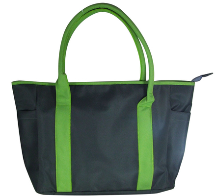 Sitio grande de las bolsas de pañales simples del bebé para el bolso del color verde del interior