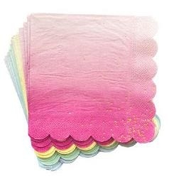Vaya de fiesta los regalos promocionales únicos de las servilletas para el tamaño de adornamiento de 33*33 cm